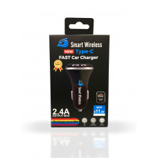 Type C and USB Port Car Charger