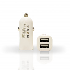 Dual USB Car Charger 2.4 Amp (pack of 20)
