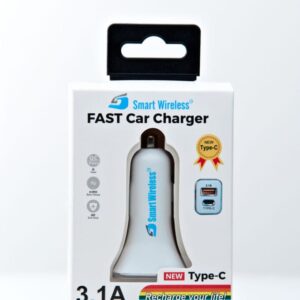 A Fast Car Charger Inside A Package Box