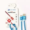 Blue and red 10ft type-c charging cables.