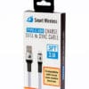 Type-C USB charging and data cable.