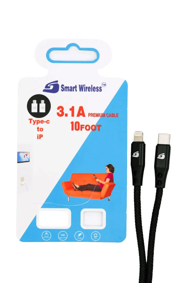 Smart Wireless 3.1A Type-C to IP Cable.